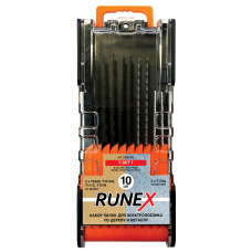 Набор пилок T-SET 1,10шт по дер. и мет.(T244Dx2,T101AOx2,T118Ax2,T111Cx2,T101Bx2) "Runex"